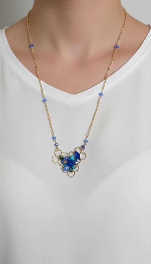 Collana con pietre