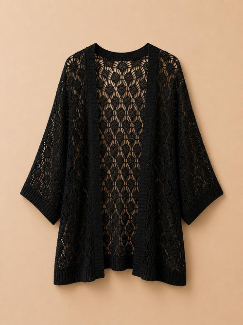 CARDIGAN TRAFORATO