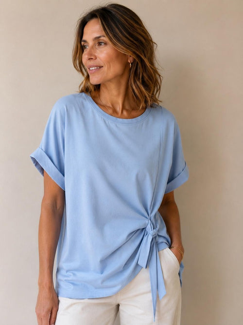 MAGLIA CON FIOCCO