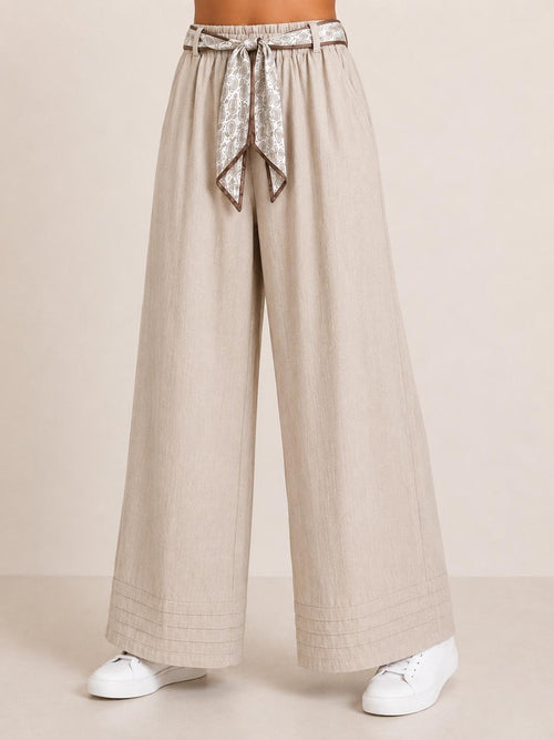 PANTALONE CON FOULARD