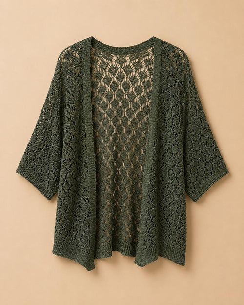 CARDIGAN TRAFORATO