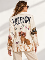 BLAZER STAMPA DOG