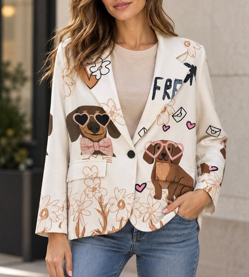 BLAZER STAMPA DOG