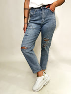 Jeans Mom Strappati