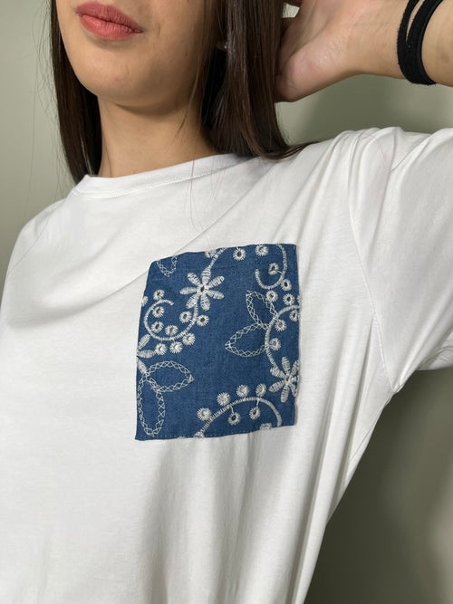 T-shirt Cotone Tasca