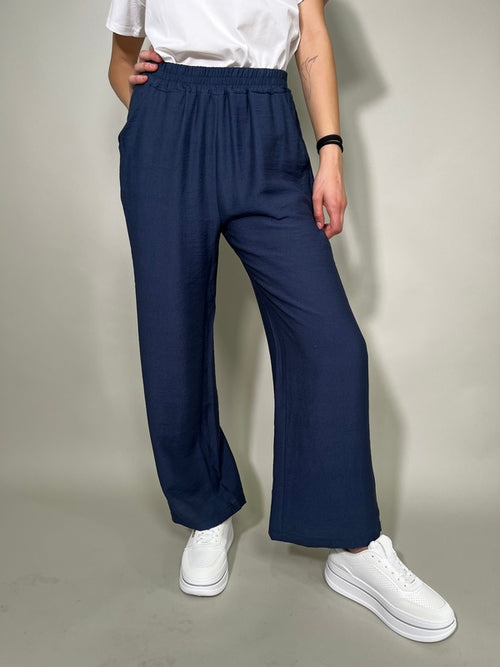 Pantalone Effetto Lino