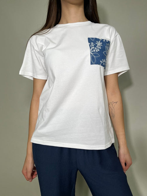 T-shirt Cotone Tasca