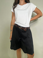 T-shirt Viscosa Taglio Vivo