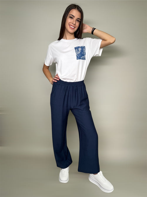 T-shirt Cotone Tasca