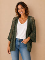 CARDIGAN TRAFORATO