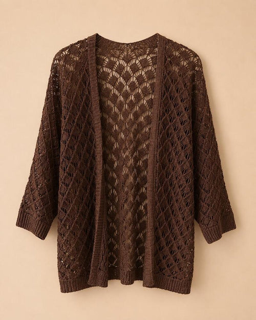 CARDIGAN TRAFORATO