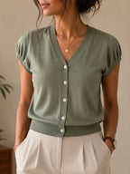 MAGLIA CON BOTTONCINI