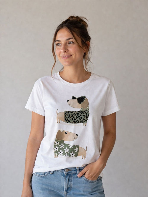 T-SHIRT CON STAMPA