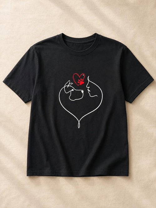 T-SHIRT CON STAMPA