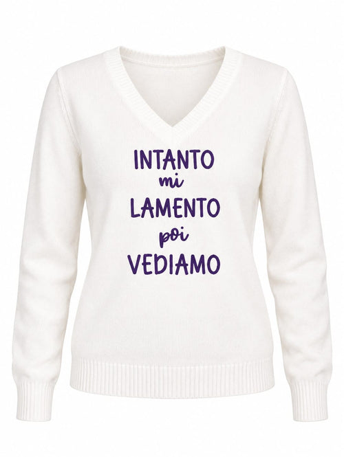 PULL CON SCRITTA
