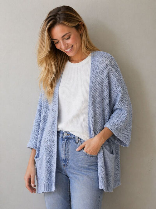 CARDIGAN TRAFORATO