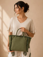 BORSA CON FRANGE