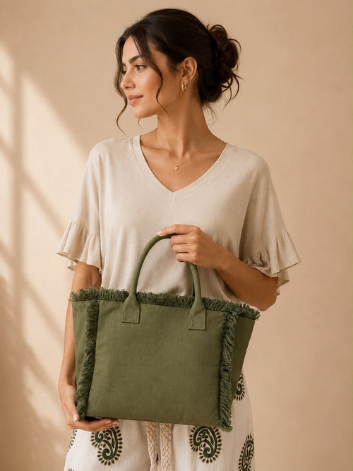 BORSA CON FRANGE