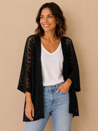 CARDIGAN TRAFORATO