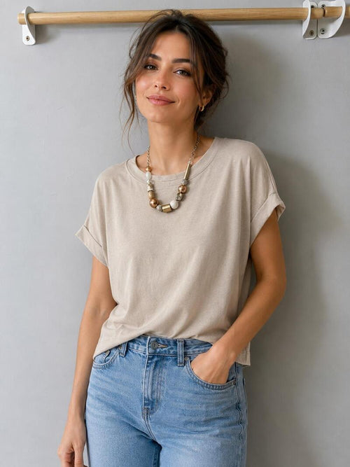 T-SHIRT VISCOSA