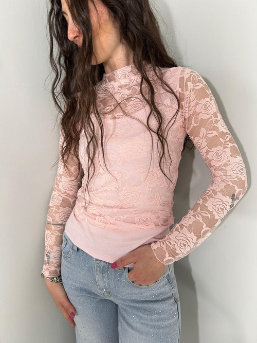 Maglia in Pizzo