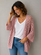 CARDIGAN TRAFORATO
