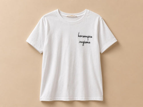 T-SHIRT RICAMATA
