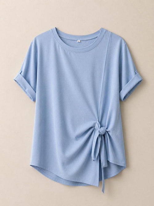MAGLIA CON FIOCCO