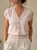 MAGLIA CON BOTTONCINI