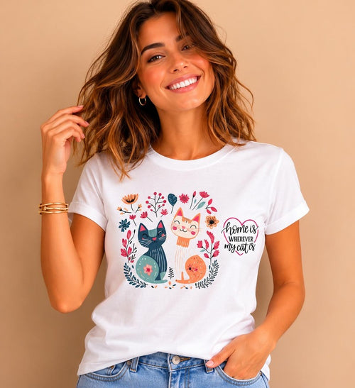 T-shirt I LOVE MY CAT