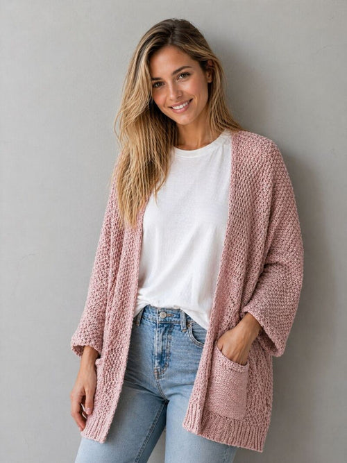 CARDIGAN TRAFORATO