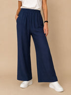 Pantalone Effetto Lino