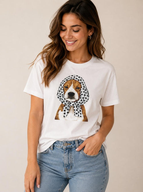 T-SHIRT CON STAMPA