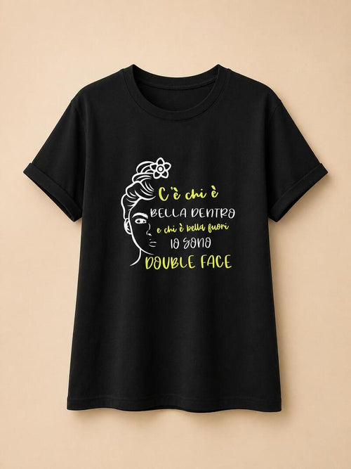 T SHIRT DOUBLE FACE