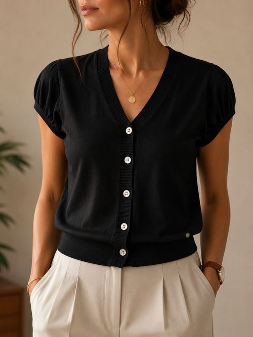 MAGLIA CON BOTTONCINI