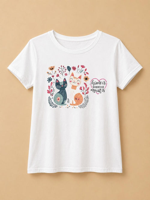 T-shirt I LOVE MY CAT
