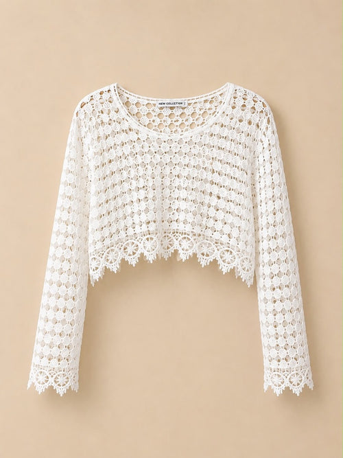 MAGLIA CORTA TRAFORATA