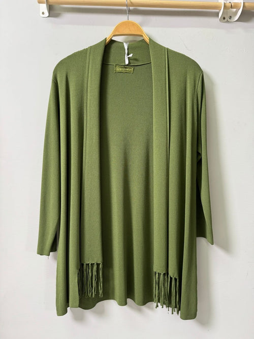 CARDIGAN CON FRANGE