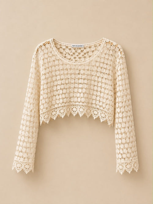 MAGLIA CORTA TRAFORATA