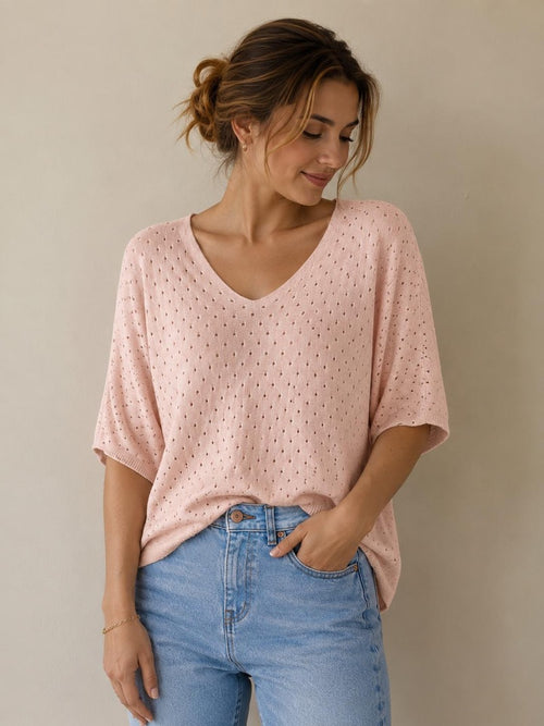 MAGLIA TRAFORATA