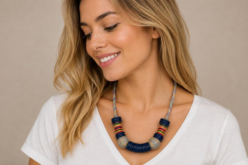Collana in legno