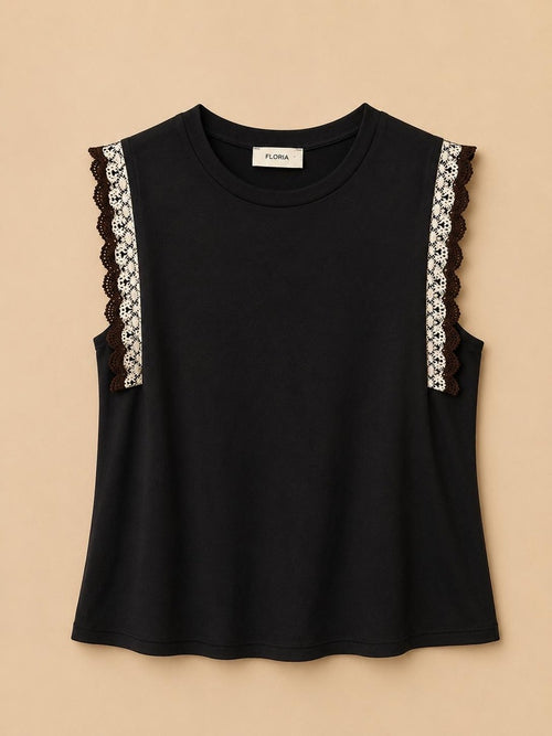 MAGLIA CON PIZZO