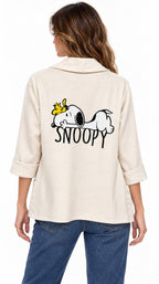 BLAZER STAMPA SNOOPY SUL RETRO