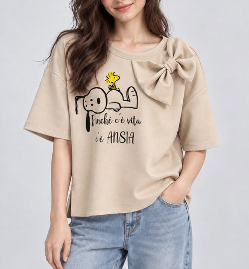 MAGLIA FIOCCO SNOOPY