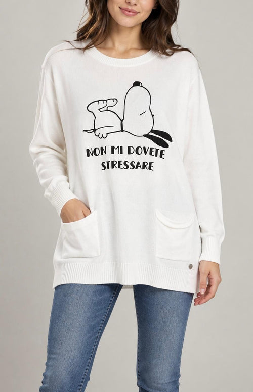 MAGLIA TASCHE SNOOPY