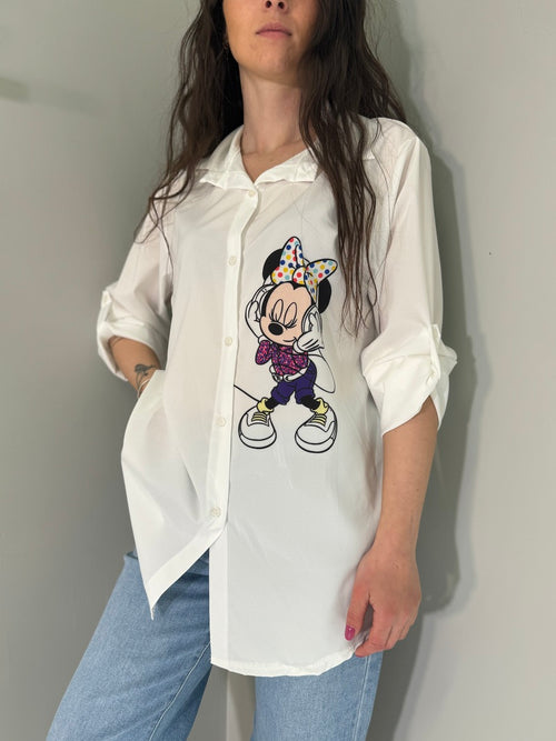 Maxi Camicia Cartoon