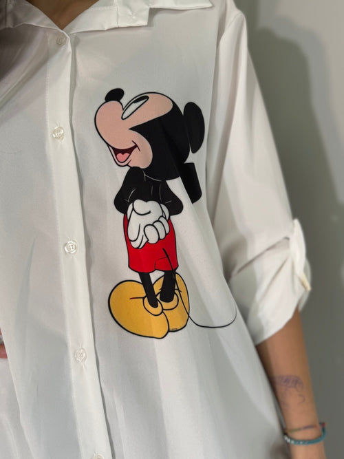 Maxi Camicia Cartoon