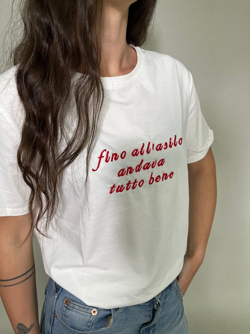 T-shirt Ricamo