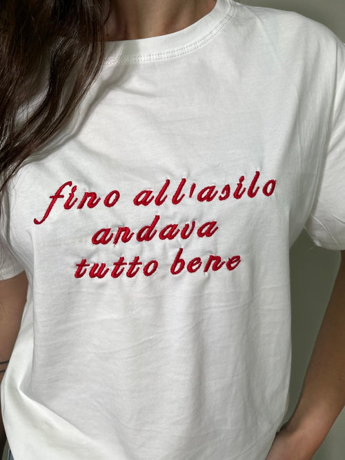 T-shirt Ricamo