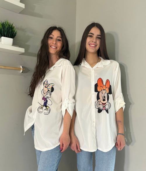 Maxi Camicia Cartoon